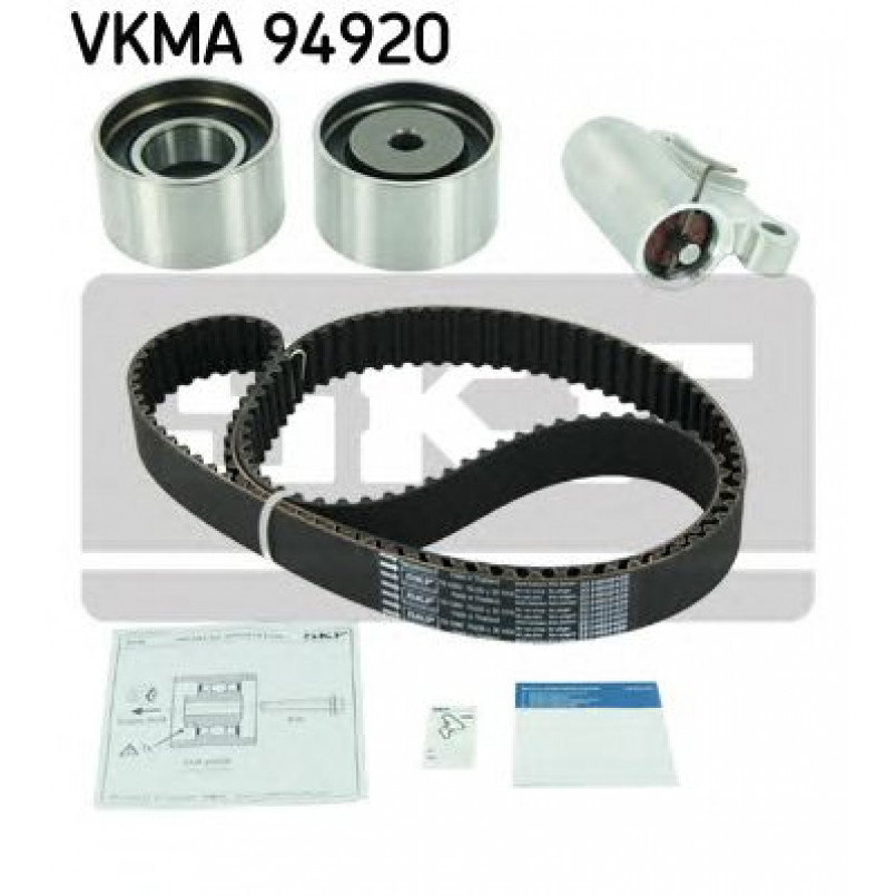 VKMA 94920 SKF Комплект (ремінь+ролики)